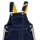 Age 2 Tommy Hilfiger Dungarees - 3XS Red Cotton