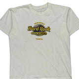 Seminole Hard Rock Hotel & Casino Tampa Hard Rock Cafe Graphic T-Shirt - Large White Cotton