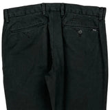 Polo By Ralph Lauren Slim Fit Trousers - 32W 30L Black Cotton
