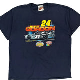 Vintage Jeff Gordon Winners Circle Nascar T-Shirt - XL Navy Cotton