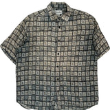 Willow Bay Checked Short Sleeve Shirt - Large Multicoloured Viscose