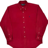 Blake Ralph Lauren Shirt - Large Red Cotton