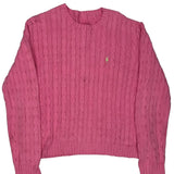 Ralph Lauren Jumper - Large Pink Cotton