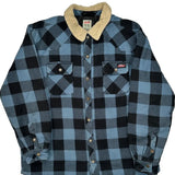 Dickies Checked Jacket - XL Black Cotton