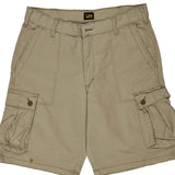 Lee Cargo Shorts - 32W 9L Beige Cotton