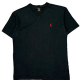 Polo By Ralph Lauren T-Shirt - Medium Black Cotton