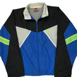 Nike Windbreaker - Large Gray Polyester