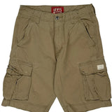 Levis Cargo Shorts - 32W 10L Khaki Cotton