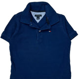 Age 3 Tommy Hilfiger Polo Shirt - 2XS Blue Cotton