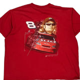 Dale Earnhardt Jr. Budweiser Winners Circle Nascar T-Shirt - 2XL Red Cotton