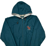 Tigger Disney Cartoon Jacket - Small Green Nylon