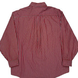 Tommy Hilfiger Striped Shirt - XL Red Cotton