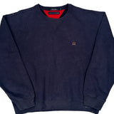 Tommy Hilfiger Sweatshirt - XL Navy Cotton Blend