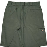 Dickies Chino Shorts - 38W 9L Green Cotton Blend