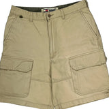 Tommy Hilfiger Cargo Shorts - 30″ Waist Beige Cotton