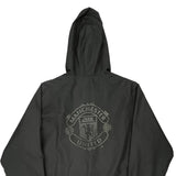 Vintage Manchester United Nike Football Jacket - XL Black Polyester