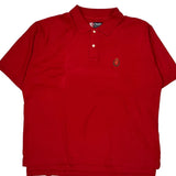 Chaps Ralph Lauren Polo Shirt - Large Red Cotton