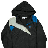 Reebok Jacket - Large Black Nylon