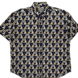 Natural Issue Short Sleeve Shirt - XL Beige Cotton