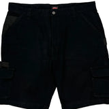 Dickies Cargo Shorts - 37W 10L Black Cotton