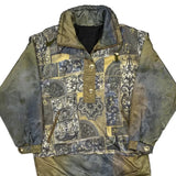 1980'S Unbranded Ski Jacket - Large Multicoloured Polyester