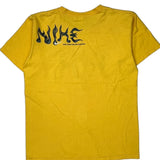 Age 10-12 Nike Graphic T-Shirt - Medium Yellow Cotton
