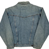 Wrangler Denim Jacket - Large Light Wash Denim