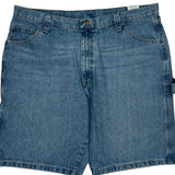 Wrangler Carpenter Shorts - 38W 9L Blue Cotton
