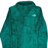 The North Face Fleece Jacket - Small Green Polyester