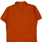 Polo By Ralph Lauren Polo Shirt - Medium Orange Cotton
