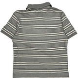 Hilfiger Denim Striped Polo Shirt - Large Gray Cotton
