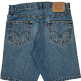 Levis Denim Shorts - 31W 10L Blue Cotton