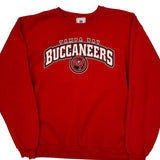 Tampa Bay Buccaneers Nfl Sweatshirt - Large Red Polyester
