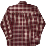 Chaps Ralph Lauren Checked Shirt - Medium White Cotton