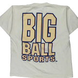 Anvil Graphic T-Shirt - Large White Cotton