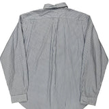 Ralph Lauren Striped Shirt - XL Blue Cotton