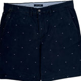 Tommy Hilfiger Chino Shorts - 36W 9L Navy Cotton