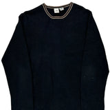 Armani Exchange Long Sleeve T-Shirt - XL Black Cotton