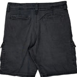 Wrangler Cargo Shorts - 33W 10L Grey Cotton