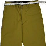 Dickies Chino Shorts - 32W 11L Khaki Polyester Blend