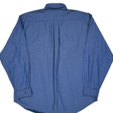 Nabisco Biscuit Division Tommy Hilfiger Shirt - XL Blue Cotton