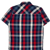 Levis Checked Short Sleeve Shirt - Medium Multicoloured Cotton