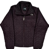 The North Face Jacket - Medium Burgundy Polyester