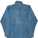 Myrtle Beach Planet Hollywood Denim Shirt - Small Blue Cotton