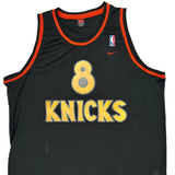 Knicks Nike Nba Jersey - 3XL Black Polyester