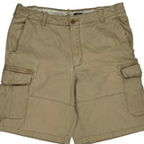 Timberland Cargo Shorts - 36W 10L Beige Cotton