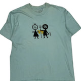 Common Threads Recycling Program Patagonia Graphic T-Shirt - Large Blue Cotton