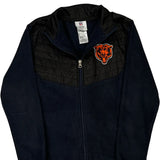 Chicago Bears, Age 10-12 Nfl Fleece Jacket - Large Navy Polyester