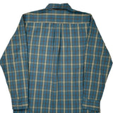 Timberland Checked Shirt - Large Green Cotton