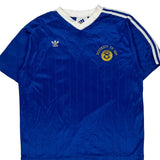District Iv Odp Adidas Football Shirt - Large Blue Polyester